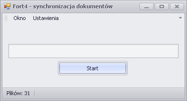 W administarcji mamy dwie ścieżki - Folder z dokumentami do synchronizacji czyli folder z dokumantami wprowadzonymi przez dany oddział; - Adres serwera do synchronizacji.