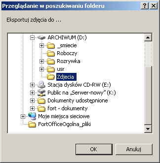 Rozliczenie ma wzór ExpZdjecia Wysłanie zdjęć pojazdów W parametrach wybieramy konkretne TU oraz okres rozliczeniowy z jakiego mają być wysłane zdjęcia (do okresu rozliczeniowego program bierze datę