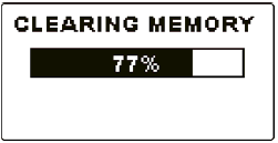 Przyciski w menu odczytu testów - wyświetlanie pomiaru: UP / DOWN MEM / TEST FUNCTION SELECTORS Wyświetla rezultat pomiaru przechowywanego w wybranej lokalizacji Powrót do głównego menu MEM Wyjście