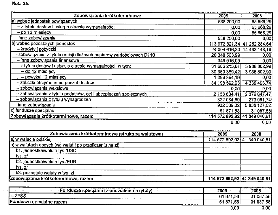 DOKUMENT INFORMACYJNY