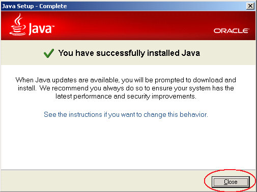 Uwaga: Powyżej został pokazany proces instalacji oprogramowania Java przy wykorzystaniu przeglądarki Internet Explorer Przy użyciu