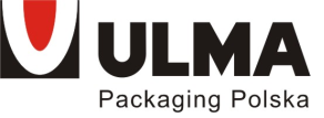 ULMA Construccion Polska S.A. jest notowana na Giełdzie Papierów Wartościowych w Warszawie (symbol ULM). 24 ULMA Packaging Polska Sp. z o.o. 25 RYSUNEK 1.7 Logo ULMA Packaging Polska.