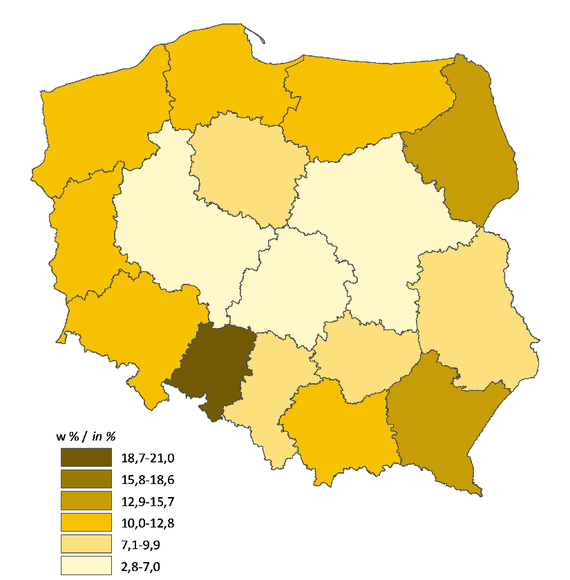 POTENCJAŁ DEMOGRAFICZNY MAPA 9.