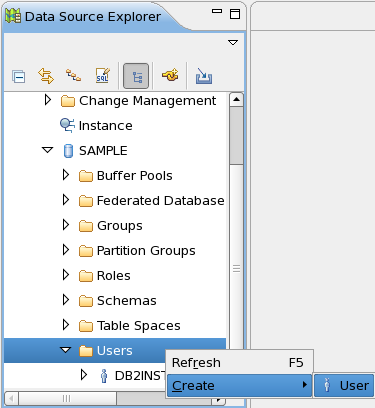 6 Zarządzanie użytkownikami Optim Database Administrator oferuje również możliwość tworzenia nowych użytkowników, usuwania ich oraz edycji ich uprawnień. 6.