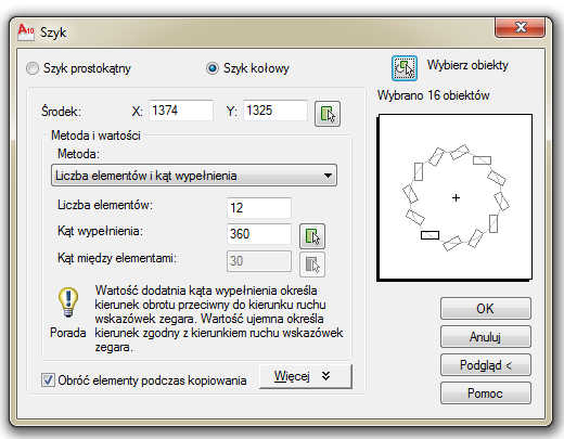 56 ROZDZIAŁ 11. AUTOCAD 2010 PODSTAWY (a) (b) Rysunek 11.9: Kolejne etapy rysowania gałązki niec nowej gałązki, natomiast współczynnik skali ustawiamy na 1.5 (Rys. 11.9(a)).