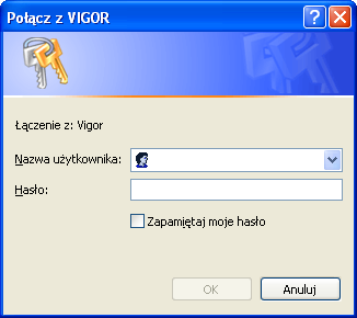 user1: wymaga nazwy użytkownika user1 i właściwego hasła user2: wymaga nazwy użytkownika user2 i