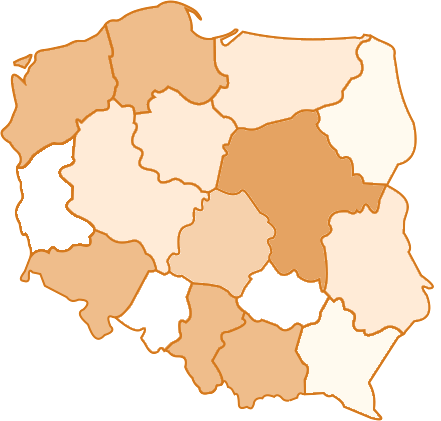 Turystyka krajowa - zróżnicowanie geograficzne Natężenie krajowego ruchu turystycznego w 2011 roku według województw i liczby krajowych podróży turystycznych ogółem (mln)* 9 2,8 lubuskie 0,8