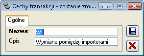 Rys. 2.2 Konfiguracja modułu: SprzedaŜ. Okno ma wygląd jw. po wybraniu poziomej zakładki: SprzedaŜ. Parametry konfiguracji zgrupowane są na 6 pionowych zakładkach. 2.2.1 Konfiguracja, zakładka: SprzedaŜ/ Słowniki Słowniki są listami parametrów, z których moŝna wybierać podczas wprowadzania danych.