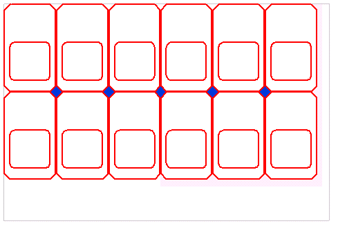 skonfigurowana, aby wykorzystywała kompensację systemu: Configure (Konfiguruj) Machines (maszyny) Automatic Machining (Obróbka automatyczna) Cut (Cięcie) - System compensation (Kompensacja systemu).