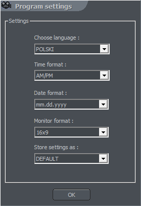 2. UŻYWANIE APLIKACJI CMS W SYSTEMIE NET PROFFESIONAL Przy pierwszym uruchomieniu programu konieczne jest skonfigurowanie parametrów konfiguracji. Czynność tą wykonuje się tylko raz. Fig.