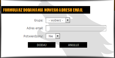 Newsletter Newsletter to e-mail wysyłany do wybranej grupy odbiorców. Aby przejść do modułu newsletterów należy kliknąć w górnym menu przycisk.