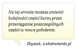 3. PAMIĘTAJ, aby po każdej edycji zapisać zmiany; jeśli pojawi się na górze strony taki zielony monit, oznacza to, że się udało : 4.