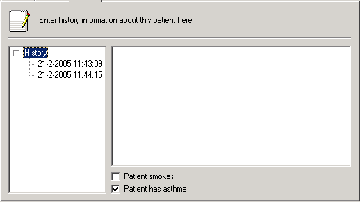 2. Na karcie Ogólne karty pacjenta wprowadź numer pacjenta, jego nazwisko, numer ubezpieczenia, płeć, datę urodzenia, rasę, masę ciała i wzrost. Numer pacjenta jest obowiązkowy. 3.