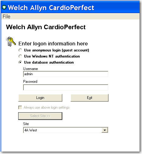 1. Rozpoczęcie pracy 1.1 Uruchamianie stacji roboczej Welch Allyn CardioPerfect W celu uruchomienia programu Stacja robocza Welch Allyn CardioPerfect: 1.