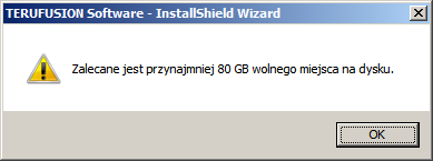 Przygotowanie 10) Wprowadź klucz licencyjny. Kliknij przycisk [Dalej]. Zostanie wyświetlony ekran "Wejdź do folderu instalacyjnego (1/2).". 11) Wybierz folder dla instalacji.