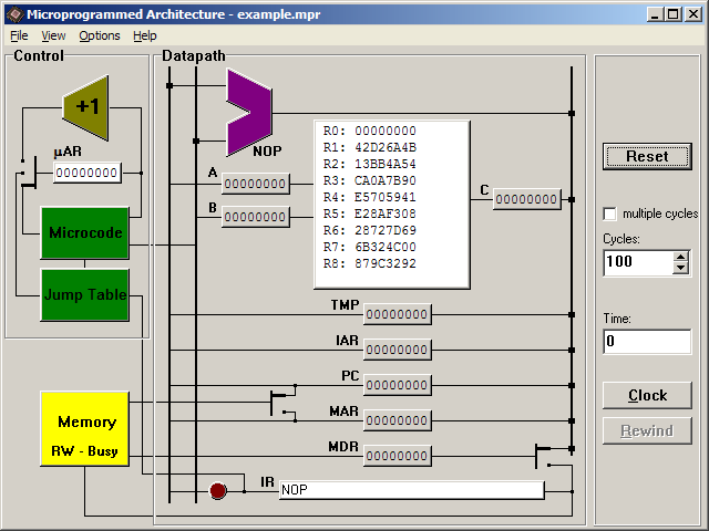 Projekt Załaduj projekt (File -> OpenFile) z pliku example.mpr Projekt (.