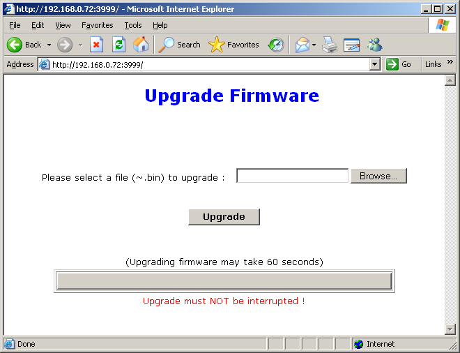 GV-Data Capture V2E 5.2 Aktualizacja oprogramowania Aby zaktualizować oprogramowanie przez Internet: 1. Na stronie System Configuration kliknij Firmware Update w menu po lewej stronie.