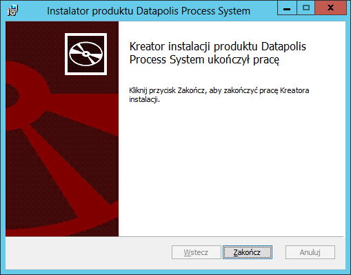 3. Po zakończeniu rozpakowania plików kliknij przycisk Finish. 4.