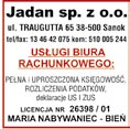 25 marca 2011 r. REKLAMY OGŁOSZENIA 13 OGRODZENIA BRAMY BALUS