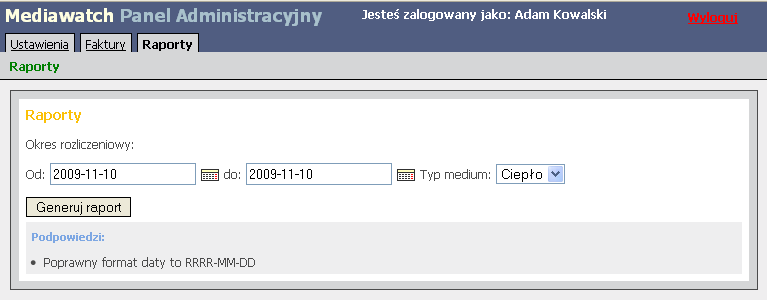 jednocześnie więcej faktur, można użyć klawisza ZAPISZ i DODAJ NOWĄ.