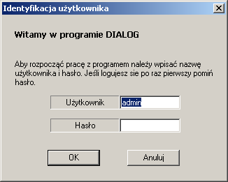 7 Administrowanie systemem DIALOG Centrala telemetryczna DIALOG, jak każdy system komputerowy, wymaga regularnych prac administracyjnych i konserwacyjnych.