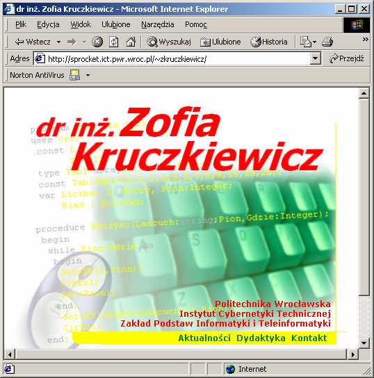 filmów wideo Rys. 10. Zawartość okna przeglądarki dla strony z rys.