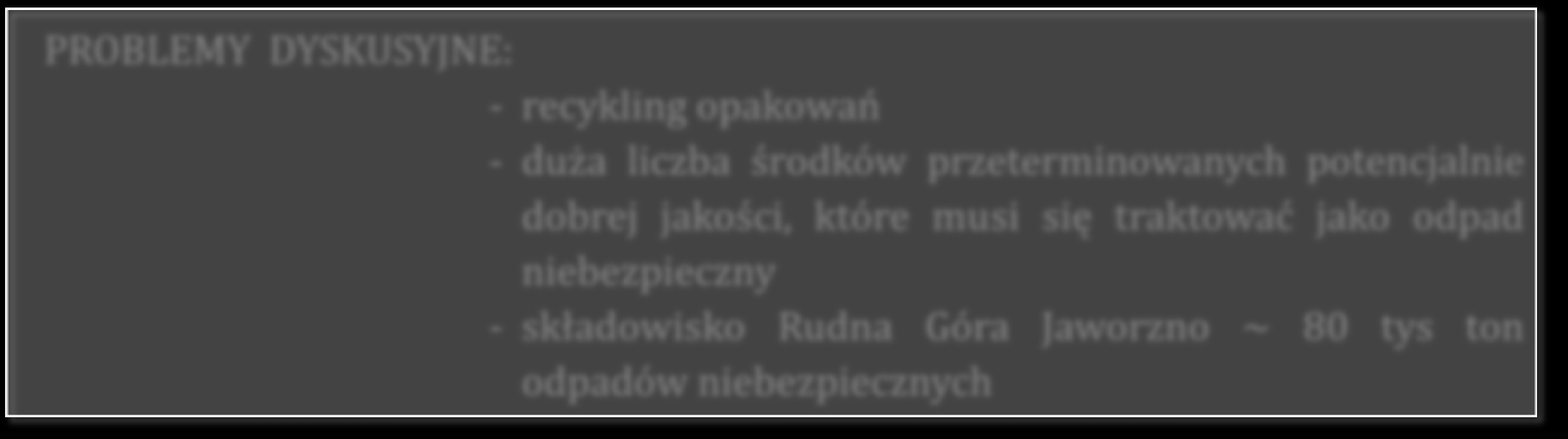 11 POSTĘPOWANIE Z ODPADAMI - Ustawa z dnia 27 kwietnia 2001r. o odpadach - Rozporządzenie Ministra Środowiska z dnia 27 września 2001r.