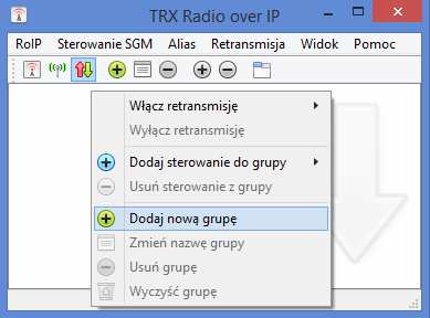 9. Konfiguracja retransmisji Retransmisja pozwala na przesłanie sygnału audio z jednego zdalnego sterowania do drugiego oznacza to, że rozmowa odebrana na pierwszym radiotelefonie będzie przesłana