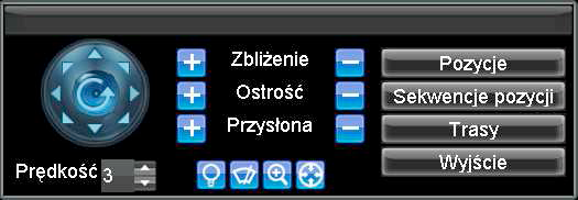 10.2. Konfiguracja Przed przystąpienie do użytkowania kamery obrotowej wraz z rejestratorem wymagane jest wcześniejsze skonfigurowanie w rejestratorze parametrów jej obsługi kamery.