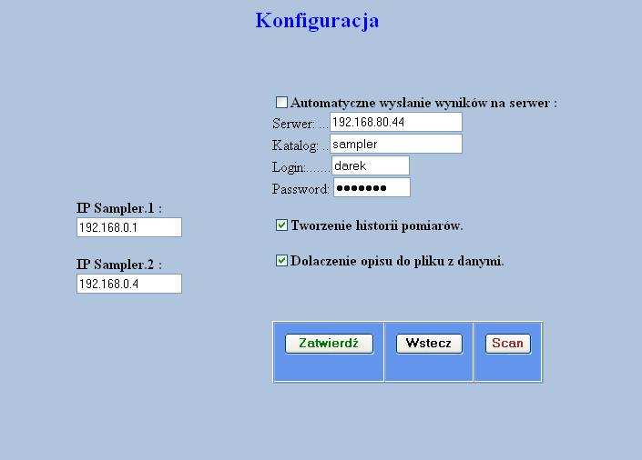 Zeszyty Problemowe Maszyny Elektryczne Nr 77/2007 81 2/. Konfiguracja. W pierwszej kolejności należy przeskanować sieć w celu wyszukania wszystkich aktywnych urządzeń pomiarowych.