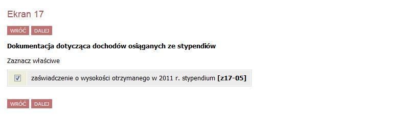 wszystkie stypendia przyznawane z Funduszu Pomocy Materialnej (np. stypendium socjalne, rektora) nie wliczają się do dochodu).