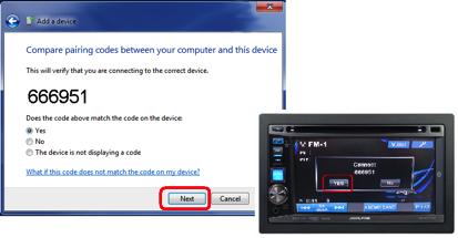 W okienku "Devices and Printers" kliknij prawym przyciskiem "Alpine AV Receiver" a następnie wybierz"properties" Zależnie od wersji Windows, system może pobrać sterowniki dla nowo