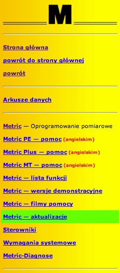 7) Filmy instruktażowe dotyczące dodawania obiektywów i kalibracji ręcznej Jeśli zapisanie pliku Metric.