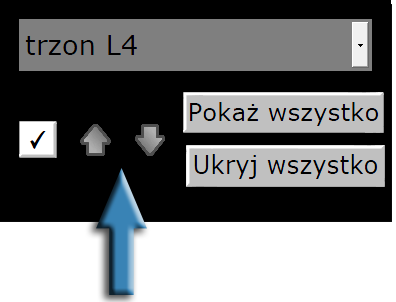 2.4 Funkcja potwierdzania wyboru elementu Po zaznaczeniu przycisku potwierdzenia wyboru elementu, wybrany element jest dodawany do modelu w obszarze