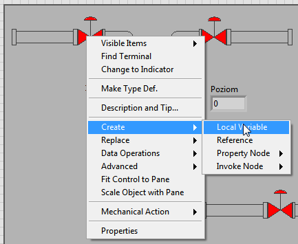 Ćwiczenie 7. Zastosowanie mechanizmu LabVIEW Web Server... ZTMAiPC 12.