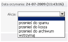 PANEL KONSULTANTA MENU KONSULTANTA Do folderu Wysłane automatycznie przenoszone są wszystkie wiadomości, na które konsultant udzielił odpowiedzi.