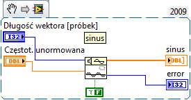 20 Laboratorium zerowe Matlab, LabView i narzędzia 2014-10-17 14:05 6) Uruchom ponownie VI, tym razem w trybie pracy ciągłej wciskając przycisk obiegu zamkniętego Run Continuously.