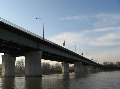 Most Łazienkowski Bartek Most Łazienkowski most w Warszawie na Wiśle otwarty 22 lipca 1974 roku razem z Trasą Łazienkowską (po trzech latach budowy).