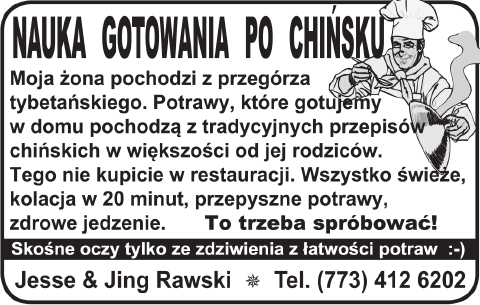 44 MONITOR 5 CZERWCA 2015 USŁUGI szukaj nas w sieci: Zawiozę - przywiozę 24/h. 773-729-9219 [1506-0137] Zawiozę, przywiozę do pracy, z pracy, na zakupy, itp. - 7 dni w tygodniu. Tel.