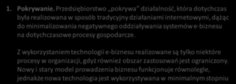 Pojęcia 1. Pokrywanie.