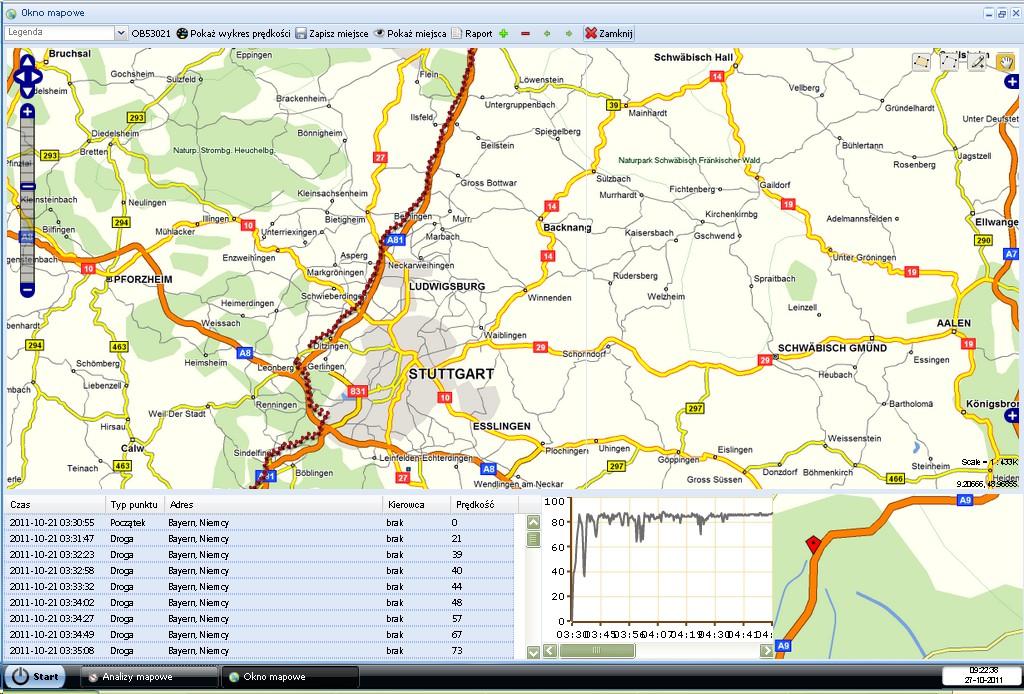 FLOTĄ SAMOCHODOWĄ strona 7 Interfejs użytkownika naszego oprogramowania SV GPS zapewnia przyjazne i proste w obsłudze środowisko graficzne, dzięki któremu bez problemu odnajdziemy interesujące nas