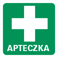 APTECZKA Ogólne porady: 1. Zachować recepty do wszystkich leków. 2. Zapisać numery alarmowe. 3. Zapisać adres i telefon najbliŝszego szpitala. 4. Zabezpieczyć apteczkę przed wilgocią. 5.