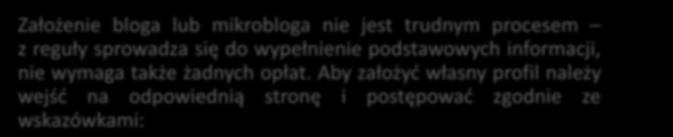 Prowadzenie bloga czy mikrologa nie jest skomplikowanym zadaniem.