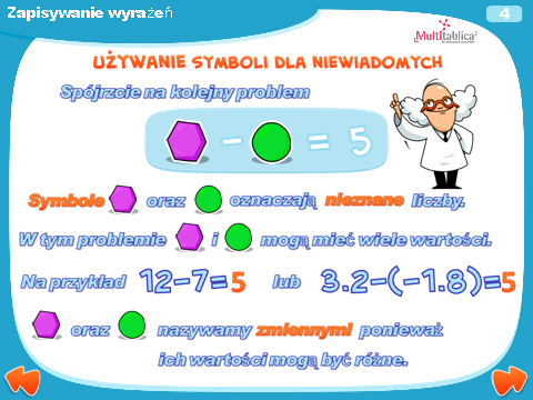 Matematyka* Pakiet: nauczanie matematyczne dla klas 1-3 Pakiet: matematyka dla klas 4-6 * pełen zakres materiału oraz cennik wszystkich pakietów dostępny jest na stronie www.multitablica.