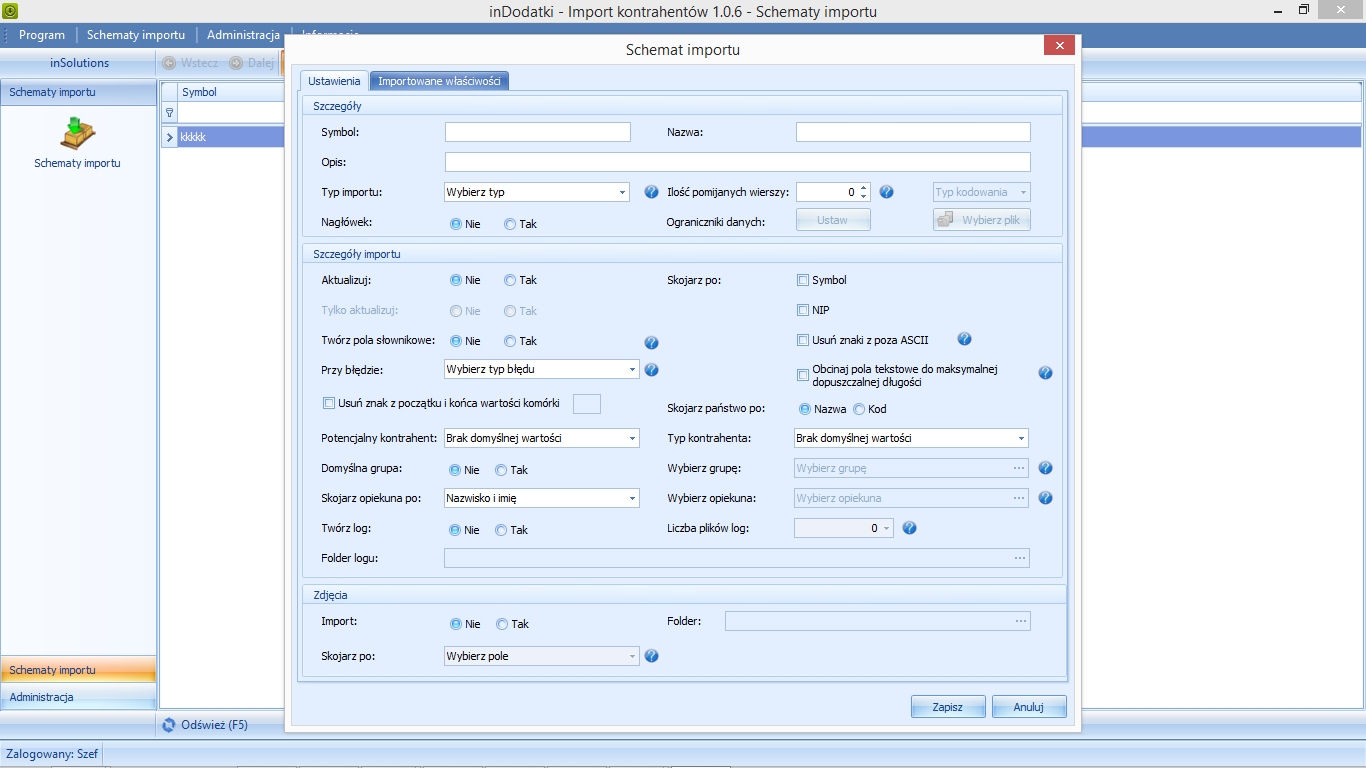 InDodatki Import kontrahentów Importowanie kartotek kontrahentów InDodatki import kontrahentów pozwala na importowanie kartotek kontrahentów z plików o różnym formacie (Excel, CSV, DBF, inne).