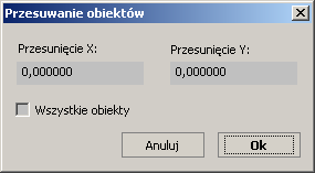 Obracanie obiektów Zaznaczone pojedyncze obiekty lub ich grupa mogą być interaktywnie obracane o dowolny kąt w oparciu o ustalony punkt obrotu. Aby wykonać taką operację należy: 1.