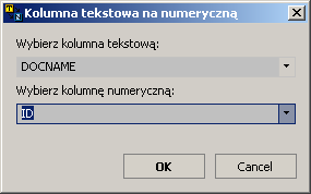 Edycja danych Wszystkie dane opisowe jakie znajdują się w bazie danych należących do warstwy mogą być edytowane z poziomu okna tabela. Aby edytować bazę danych należy: 1. warstwa musi być w edycji; 2.