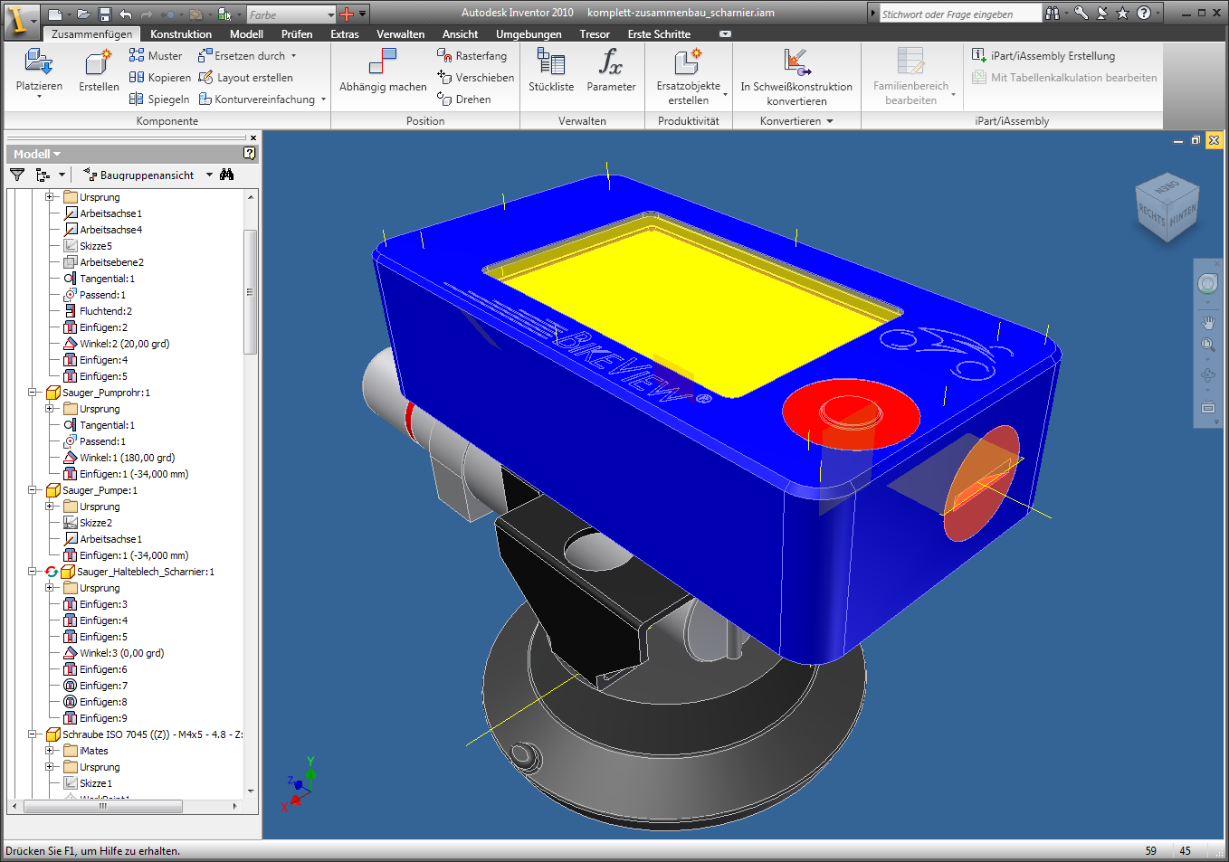 Zarządzanie rysunkami Asystent instalacji Inventor 181 Asystent instalacji Inventor Autodesk Inventor Asystent instaluje polecenia i Makra dla Inventora: Odczytywanie i zapis iproperties, Dynamiczne