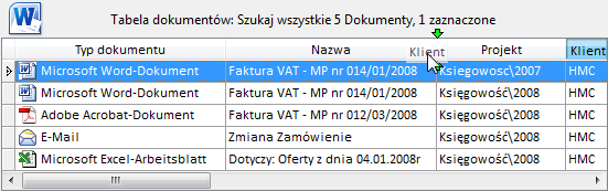 Operacje bazy danych Przykład: Pole danych Klient 221 4. Designer Layout Możesz dopasować wygląd programu do twoich indywidualnych życzeń.