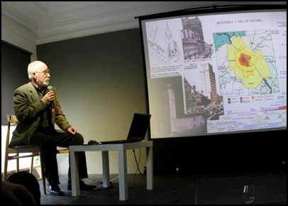 kwiecień, maj, czerwiec 2013 Jednym z gości debaty nad polityką wysokościową Warszawy był architekt i urbanista Jan Rutkiewicz, który wystąpił z prezentacją pod tytułem: Wieżowce i Canaletto w